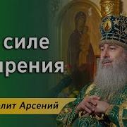 Проповедь Митрополита Арсения Святогорская Лавра