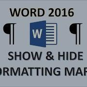 How To Show Or Hide The Paragraph Marks In Word