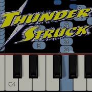 Ac Dc Thunderstruck Piano Tutorial