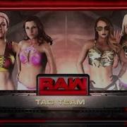 Wwe 2K18 Bayley Mickie James Vs Emma Alexa Bliss Raw