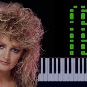 Bonnie Tyler Holding Out For A Hero Piano