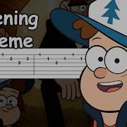 Gravity Falls Theme Weirdmageddon Guitar Cover Tab