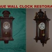 1920 S Antique Wall Clock Restoration