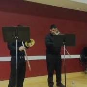 Seven Duets For Trombone And Clarinet Duet 4