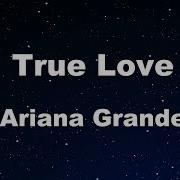 True Love Ariana Grande Karaoke No Guide Melody Instrumental