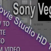 How To Delete Audio From Video In Sony Vegas Movie Studio Hd11