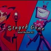 Stayed Gone Vox And Alastor Hazbin Hotel Grunge Ashtro