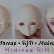 Bjd Карвинг И Роспись Куклы Минифи Рин Мейкап Бжд Bjd Ooak Minifee