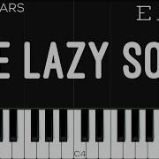 Bruno Mars Lazy Song Piano