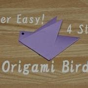 Orange Stick Paper Birds