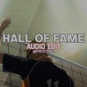 Hall Of Fame Edit Audio