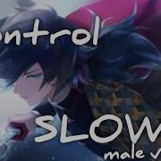 Halsey Control Male Rus Cover Slowed