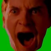 Chroma Key Peter Parker Screaming Green Screen