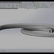 Урок Solidworks 14 Трос Скручивание По Траектории