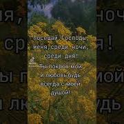 Посещай Господь Меня Среди Ночи Среди Дня