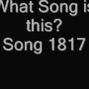 Name The Song Backwards Song 1817