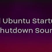 Ubuntu Startup Sound