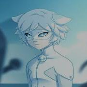 Chat Blanc Chat Noir Singing Little Kitty On A Roof Without His Lady