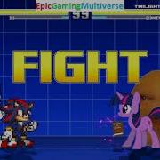 Green Arrow Twilight Sparkle Vs Sonic The Hedgehog The Annoying Orange In A Mugen Match Battle