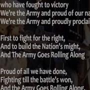 Army Goes Rolling Along