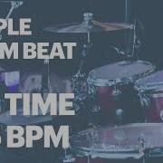 Simple Straight Rock Drum Track 185 Bpm