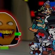 Fnf Sliced Vs Corrupted Annoying Orange But Different Characters Sing It Everyone Learn With Pibby