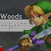 Zelda 64 Lost Woods Saria S Song Guitar Solo Tabs