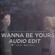 I Wanna Be Yours Edit Audio