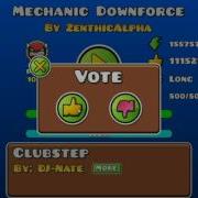 130 Coins Mechanic Downforce By Zenthicalpha Demon Geometry Dash 2 1