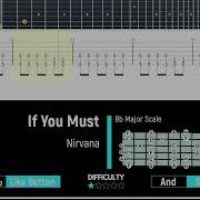 Nirvana If You Must Tab