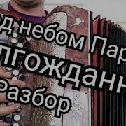 Под Небом Парижа На Баяне