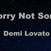 Sorry Not Sorry Demi Lovato Karaoke With Guide Melody Instrumental