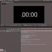Keyframe Controlled Countdown Timer After Effects