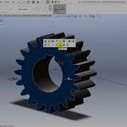 Создание Шестерни С Помощью Tool Box В Solidworks