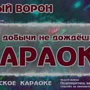 Черный Ворон Народная Караоке И Текст Песни