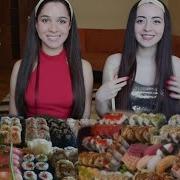 80 Суши Ролов Челендж Mukbang Не Asmr Ayka Emilly Ask Fatima