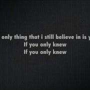 If You Only Knew By Shinedown Lyrics