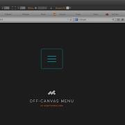 In Canvas Menu Absolute Muse Menu 2 0 Adobe Muse Widget