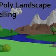 Speed Art Low Poly Terrain Blender And Unity