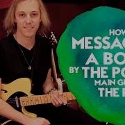 How To Play Message In A Bottle By The Police Main Guitar Riff The Police Style