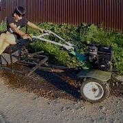 Гоняем На Мотоблоке Часть 2 Покатушки 4