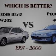 Peugeot 406 Vs Mercedes