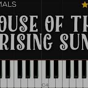 House Of The Rising Sun Фортепиано