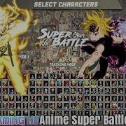 Anime Super Battle Stars Xxv 1 5 Mugen 2020