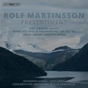Orchestral Songs On Poems By Emily Dickinson Op 82A No 2 What I See Not