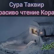 Сура Таквир Красивое Чтение