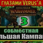 Совместное Прохождение За Лесных Эльфов 3 Total War Warhammer Verus И