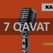 7 Qavat Ummon Karaoke Minus