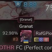 Drop Granat Left Extra Osu