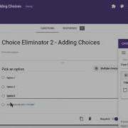 Choice Eliminator 2 Adding Choices